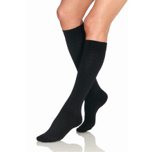 Knæhøje sokker til kvinder med sandmønster, ekstra små