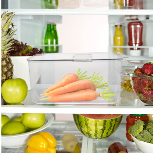 Lettuce Keeper Special for Refrigeration Pet Refrigerator Storage Box Fridge Organizer Fruit Containers 1
