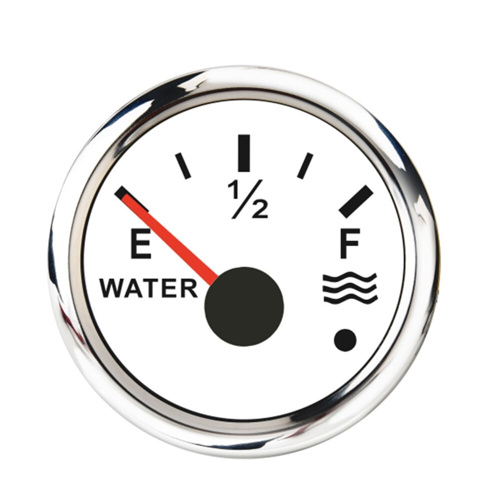 0-190Ohm/240-33Ohm Water Fuel Level Sensor Fit For 52Mm Gauge Marine Boat Car Water Sender Unit Water Level Gauge With Alarm,Easy To Install 9418476557491