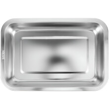 Stainless Steel Cat Litter Tray Large 12.4x8.46x1.77 Inch
