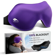 Pimentävä unimaski violetti 3D-muotoiltu