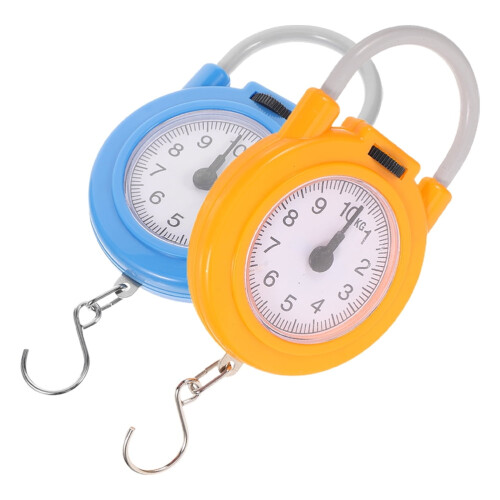 Handheld Electronic Scale 2 pcs 16x7.5x1.5 cm