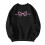 Efterårssweatshirts til kvinder, sløjfeprint, langærmet pullover, blød, rund hals, afslappet, efterårs-vintermode 1