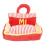Removable Washable Pet Couch Sofa Bed 55x45x24cm Fabric Style 2