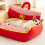 Removable Washable Pet Couch Sofa Bed 55x45x24cm Fabric Style 6