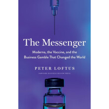 The Messenger by Peter Loftus Hardcover Book
