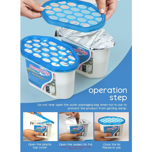 10-Pack 500ml Dehumidifier Moisture Absorbers 2