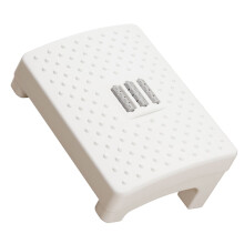 Banqueta massageadora com rolos para os pés, 40x26,5cm