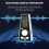 Metronome with Piano, Violin, Drum Compatibility – Battery or USB Powered, White 4