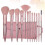 Σετ πινέλων μακιγιάζ Rose Gold – 12 συνθετικά πινέλα 1