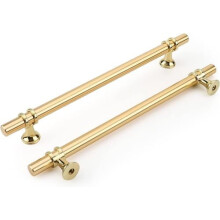 Cabinet Handles Gold 8.8-inch Center-to-Center 2-Pack