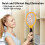 Electric Bug Zapper Tennis Racket 3000V Portable 3
