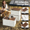 50L Folding Storage Box with Wooden Lid 3