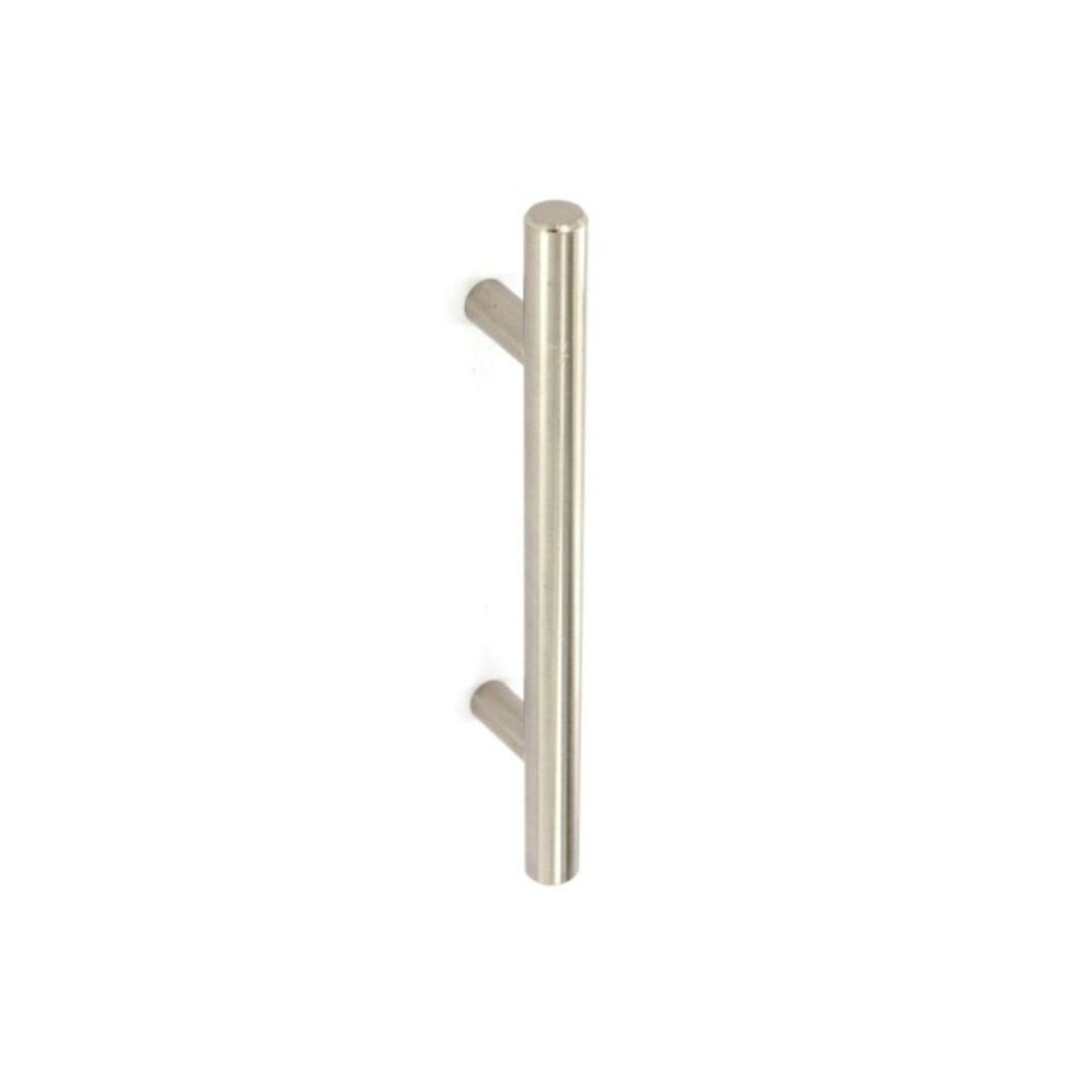 Securit - Brushed Nickel 12Mm Cupboard Handles (2) - 96Mm