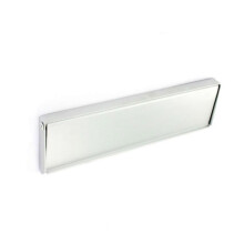 Securit - Aluminium Face Fix Letter Plate - 250mm Bright