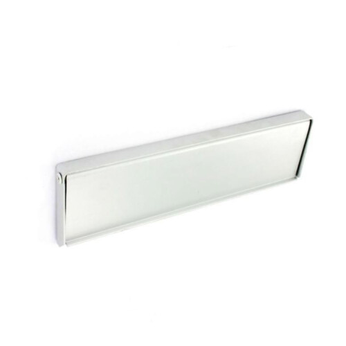 Securit - Aluminium Face Fix Letter Plate - 250mm Bright