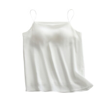 Women's Summer Lightweight Chiffon V-Neck Camisole with Built-in Bra Sleeveless Sleep Slip Dress for Women S-XL