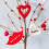 Heart Lips Branch Decoration 48 cm Plastic 4