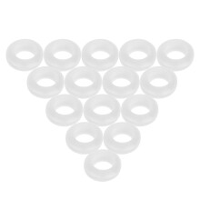 Fermentatiepakkingen voor blikdeksels, voedselcontainers, wit, 50 stuks