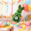 Easter Bunny Flocked Ornament Decoration 1 Piece 5