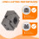 Ok Fixture Wedge M6 Expansion Machine Tabletop Adjustable Side Fixed Clamp Sculpture Carving Tool Model Figures 6