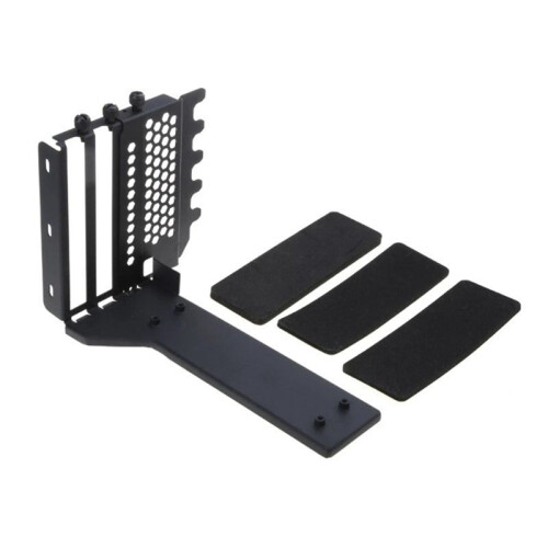 Universal Vertical GPU Holder Riser ATX Matx Case VGA  Card Steering Bracket for 3090, 4090  Cards Black
