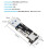For MKS EMMC-ADAPTER V2 USB 3.0 Card Reader for MKS EMMC Module Micro- TF Card MKS Pi MKS SKIPR 6