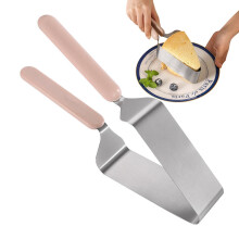 Stainless Steel Adjustable Cake Slicer for Even Slices with Ergonomic Grip for Desserts