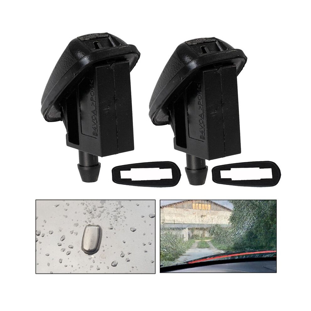 2Pcs 1708796 Front Windscreen Wiper Washer Nozzle Jet Bm5117666aa For Focus Mk2 Mk3 Mondeo Mk4 Fiesta Bm5117666ca 6033652697599