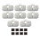 8pack Utbytesfilter för Dockstream Cat Vattenfontän PLWF005 PLWF115, Filter för Ultratyst Husdjursvattenfontän 1