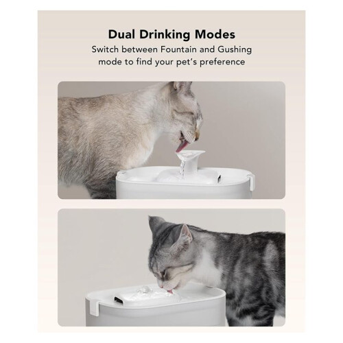 8pack Utbytesfilter för Dockstream Cat Vattenfontän PLWF005 PLWF115, Filter för Ultratyst Husdjursvattenfontän 2