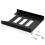 Hard Disk Bracket 2.5 to 3.5 Hard Disk Cage Hard Disk Bracket Multi-Function Solid State Drive SSD Bracket 1