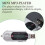 MP3 Player USB 2.0 Small Flash Drive Multilanguage LCD Music Player with 3.5mm Audio Jack Automatic Shutdown(A) 7