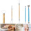 Clay Tools 21 PCS, Pottery Tool Kit Dotting Tools Polymer Clay Tools, Ceramics Tools with Wooden Handle Pottery Tool Bag 3