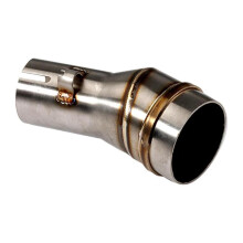 Motorcycle Exhaust Adapter 50.5mm to 35.5mm Muffler Connector for Smooth Flow and Power Boost