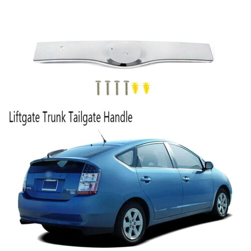Chrome Rear Exterior Door  Tailgate Handle Liftgate Trunk for  Prius 2004-2009 1