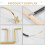 Brass Violin Luthier Tools Kit Violin Sound Post Set Sound Post Installation Tool,Violin Making Repair Tools 9