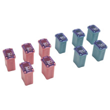 10 PCS of 20Amp 30Amp Miniature Box Fuses FMM MCASE Type FMM Maxi Fuses ("Low Blow")