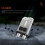 Torch Flashlight USB Rechargeable Flashlight,Small Pocket Flashlight Outdoor Waterproof Light 5