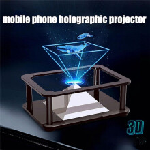 ProjeçãO HolográFica 3D DIY Brinquedo EngraçAdo CriançAs Brinquedo Educativo Experimento CientíFico ProduçãO de Tecnologia para Quarto