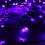 Συσκευασία 2 τεμαχίων 72ft Μωβ Ηλιακά Φώτα Halloween, 400LED, Αδιάβροχα, 8 Λειτουργίες, για 5