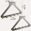 Over-the-Door 6-Hook Rack White 1pc 7