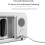Waterproof Speaker Phone Holder White IPX4 360 Rotatable 2