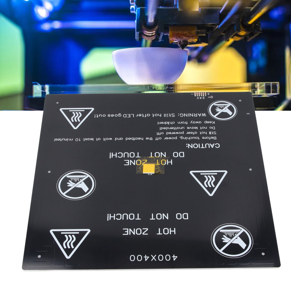 280W 24V 3D Printer Heat Bed 400x400mm