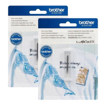 Lame pour machine de découpe - BROTHER - ScanNCut SDX - Auto-ajustable - Pour vinyle - Lot de 2