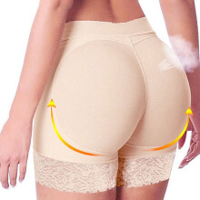 Bragas rellenas para mujer con efecto realzador de glúteos y caderas.