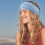 Fasce per capelli larghe in stile boho da donna, in cotone, confezione da 2 2