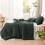 Forest Green Comforter Set Full Size 3-Piece 5