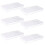 Rechthoekige plastic opbergdoos, 6 stuks 1