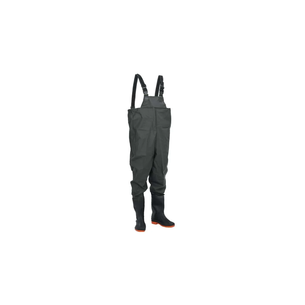 Vidaxl (Dark Green, 43) Chest Waders With Boots Waterproof Hunting Fishing Wader Waist Wader